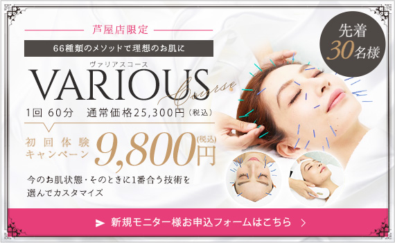 VARIOUS　初回体験